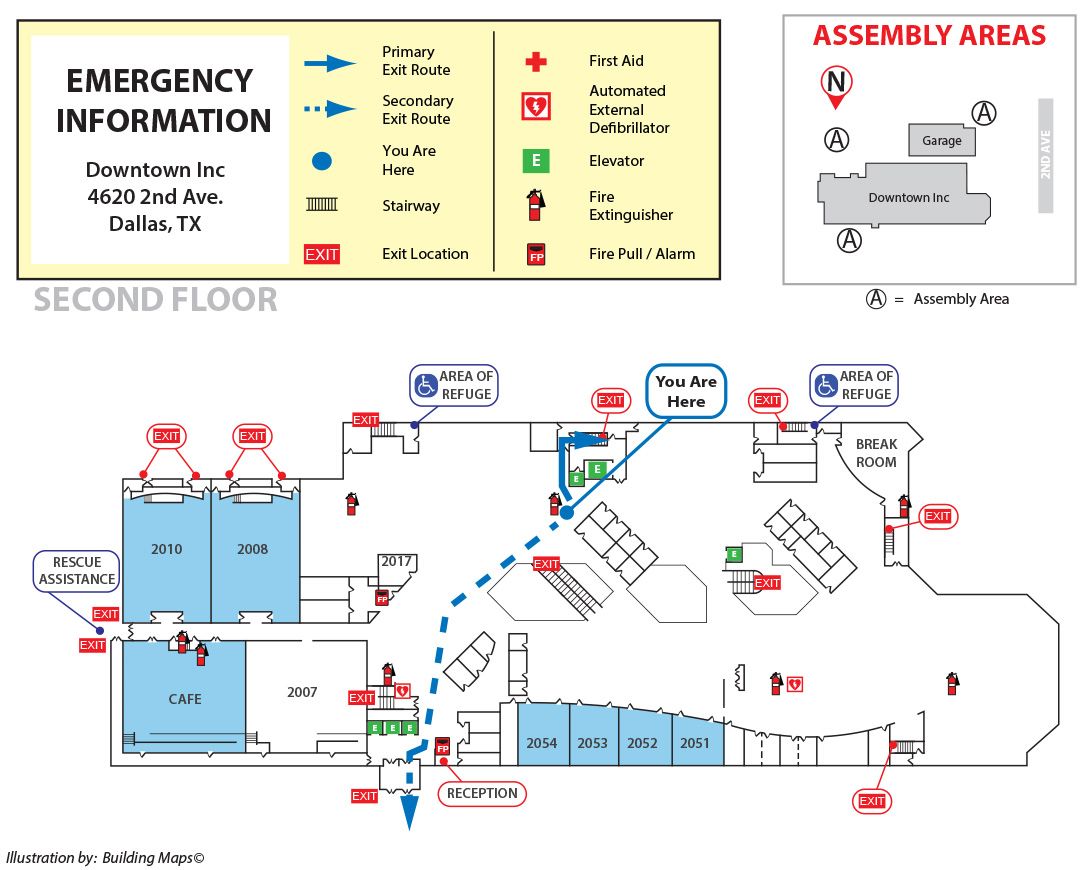 Building Map Samples Customized Maps For Emergencies