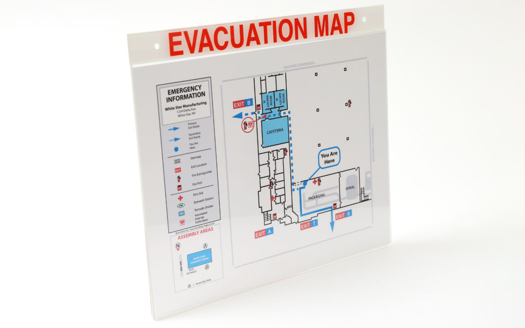 Fire Evacuation Map Illustration From the Experts