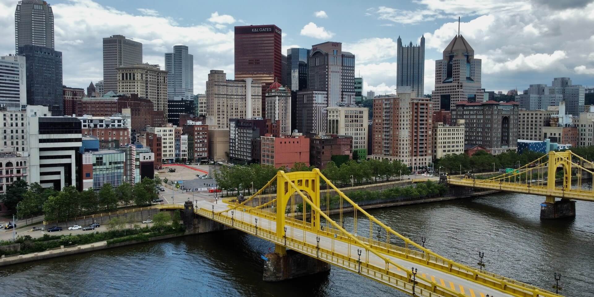 view of downtown pittsburg