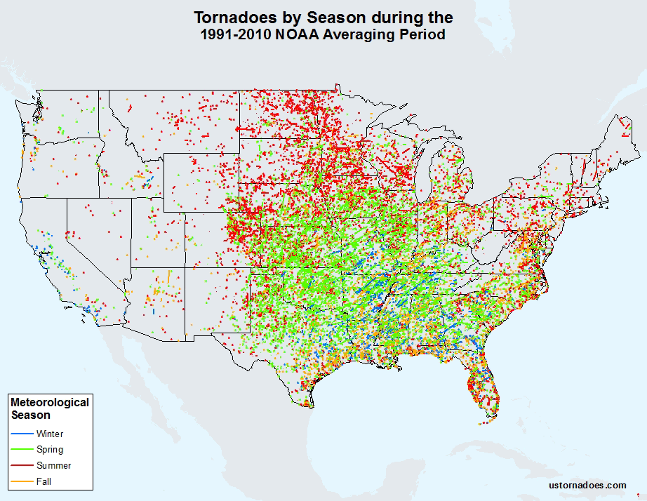 U.S. Tornado Seasons