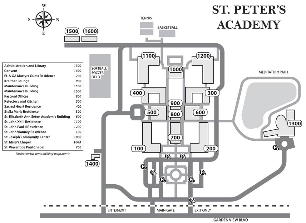 Campus Map Basic Map