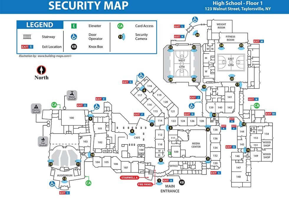 What to Include on your Security Maps