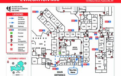 Proper Evacuation Map Orientation